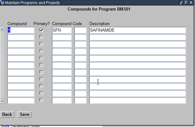 Assign Compounds Form