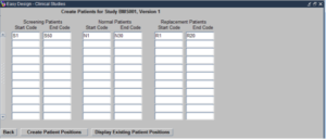 Creating Patient Positions