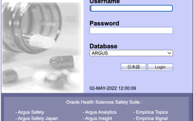 Oracle Argus Safety upgraded to 8.2.3