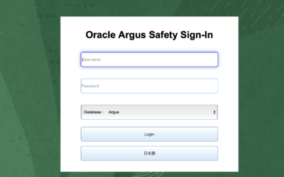 Oracle Argus Safety upgraded to 8.4.4